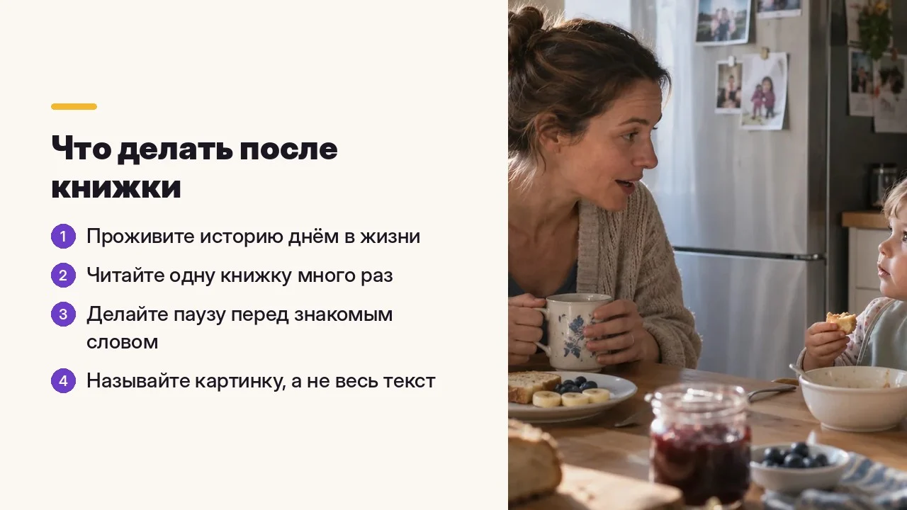 Что делать после книжки