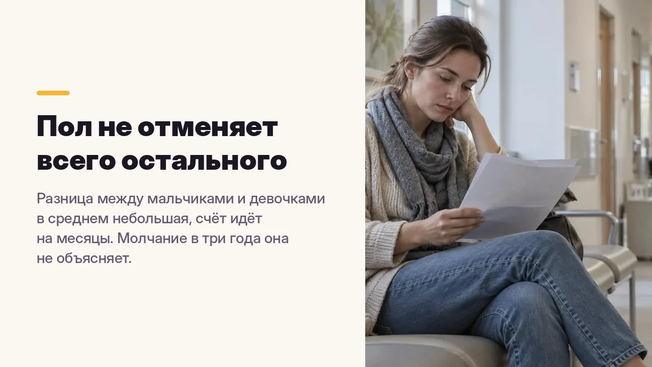 Пол не отменяет всего остального