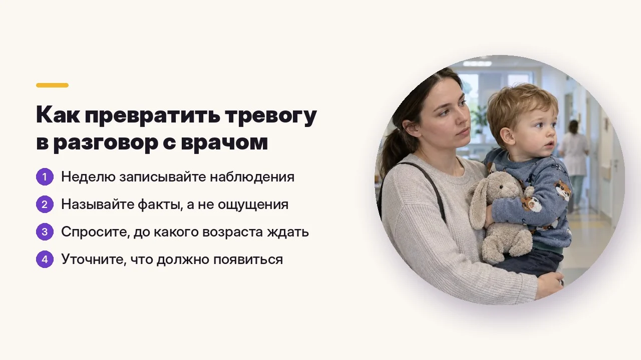 Как превратить тревогу в разговор с врачом