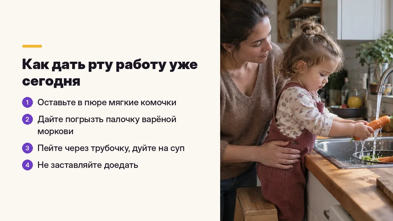 Как дать рту работу уже сегодня