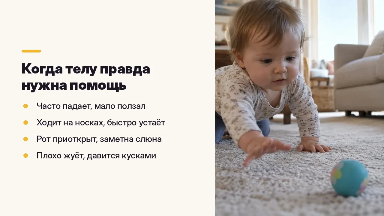 Когда телу правда нужна помощь
